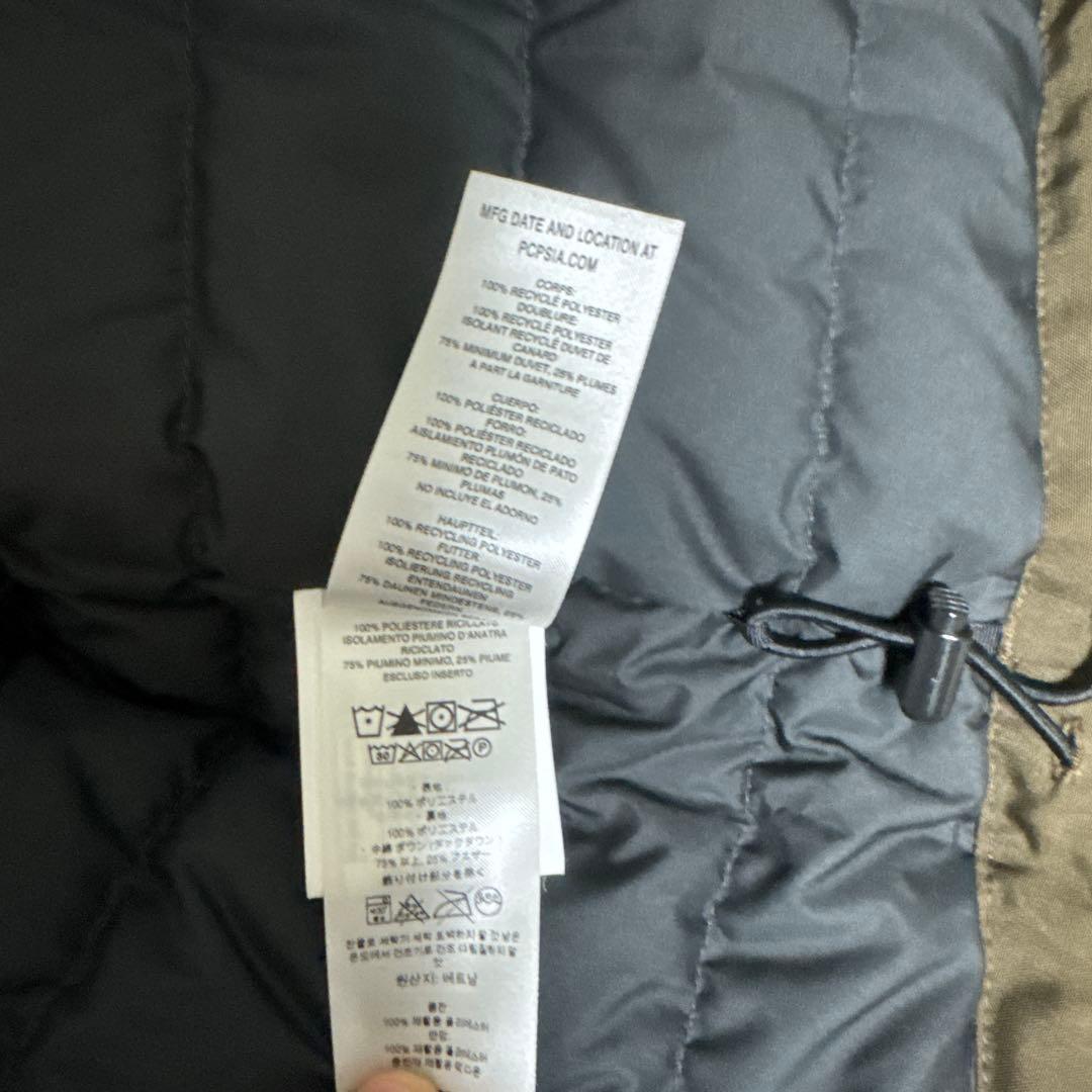 patagonia フード付きダウンジャケット ダークブラウン