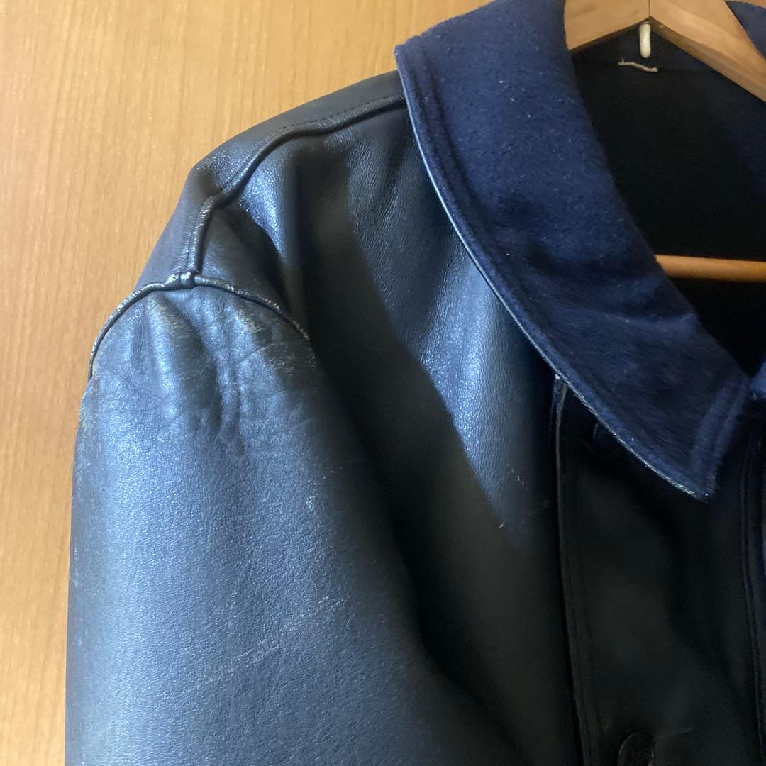 猫*様 50s〜 コルビジェジャケット ウール襟 フレンチ vintage