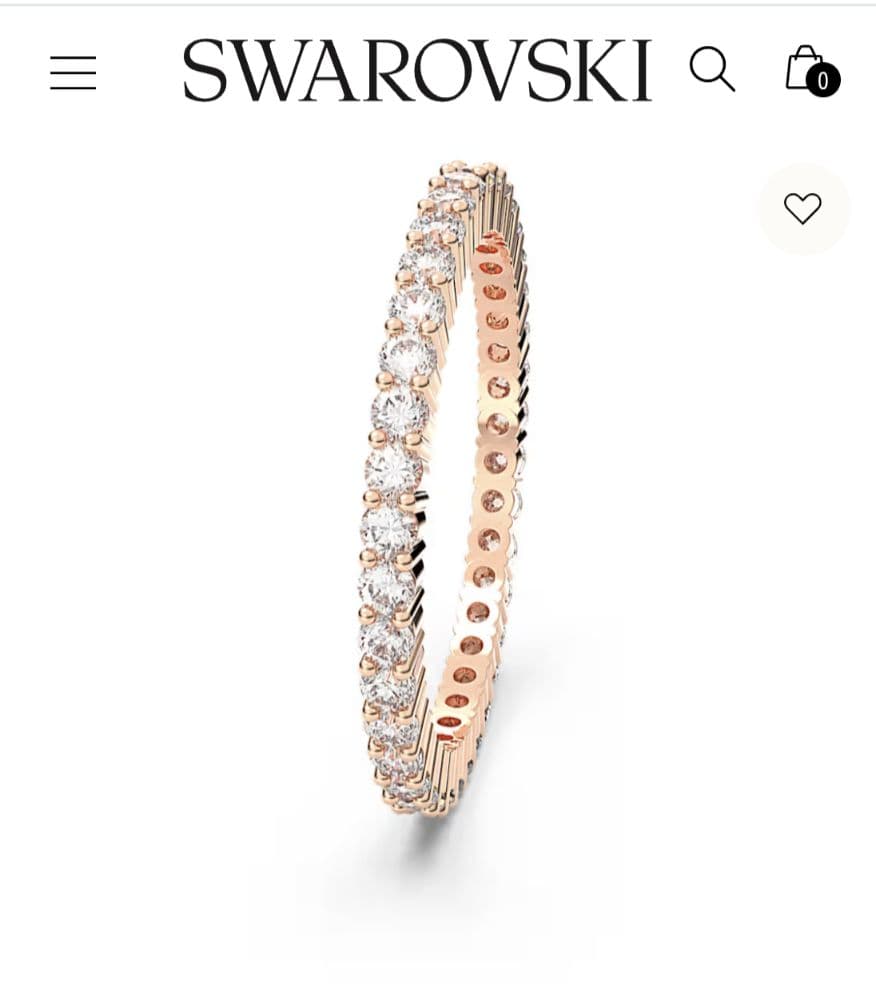 SWAROVSKI　Matrix Vittore リング　フルエタニティリング