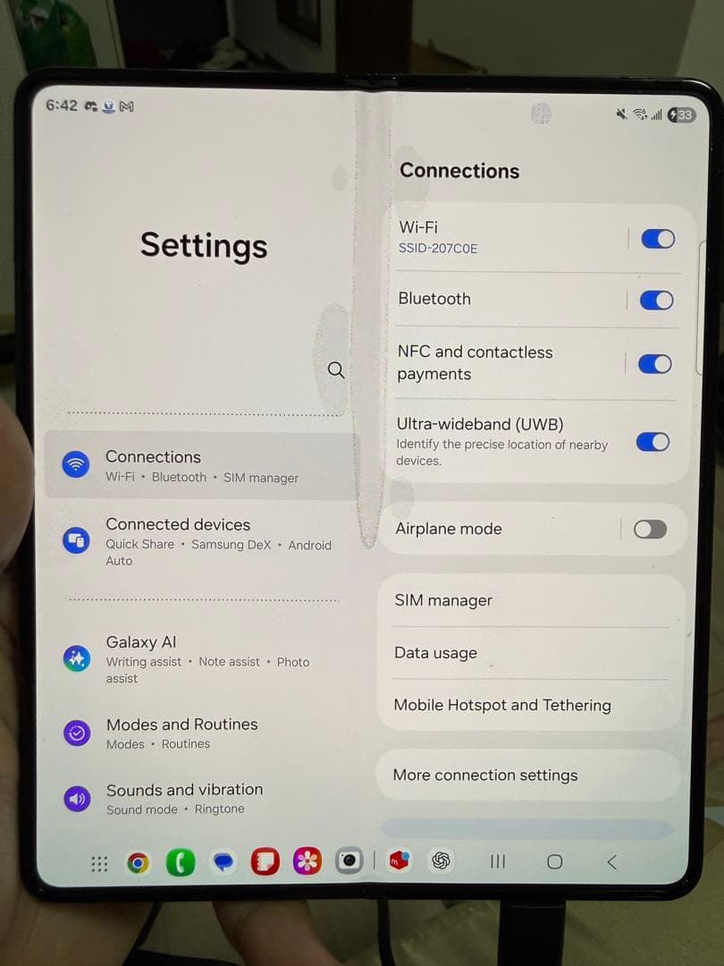 (美品) Samsung Z Fold 5 256gb Black