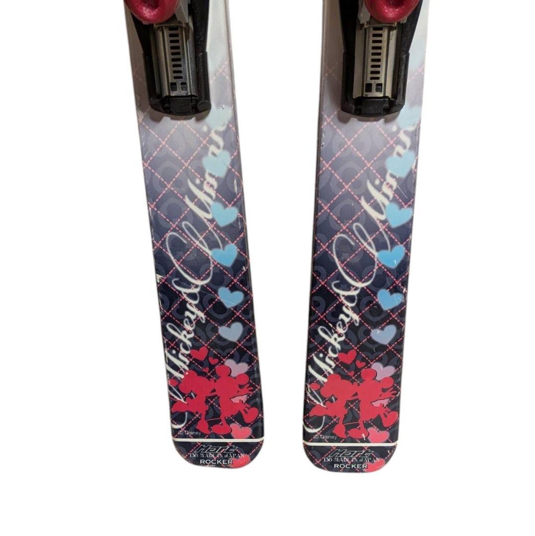 ミッキー ミニー ♡ Hart ジュニアスキー 138cm 3点セット