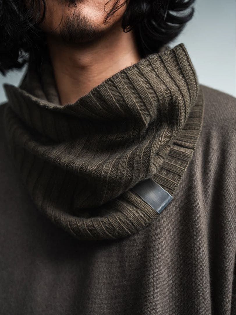 PRY / Cashmere Double Wrap Snood【taupe】
