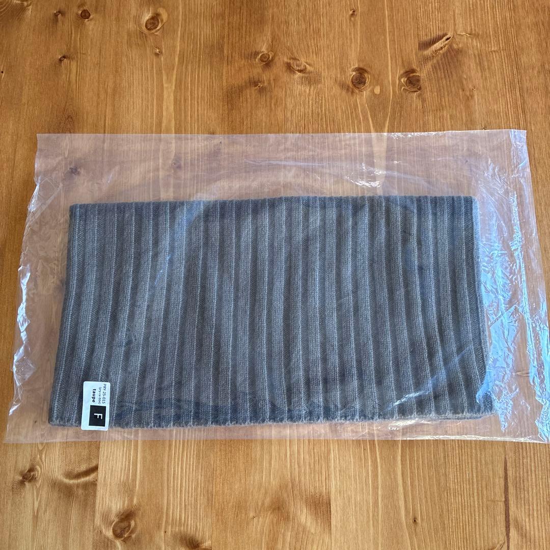 PRY / Cashmere Double Wrap Snood【taupe】