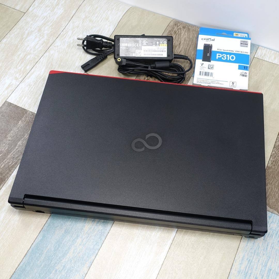 美品で神速の２０２３年製✨１２世代コアｉ５に超高速新品ＳＳＤ１ＴＢ＆大容量メモリ