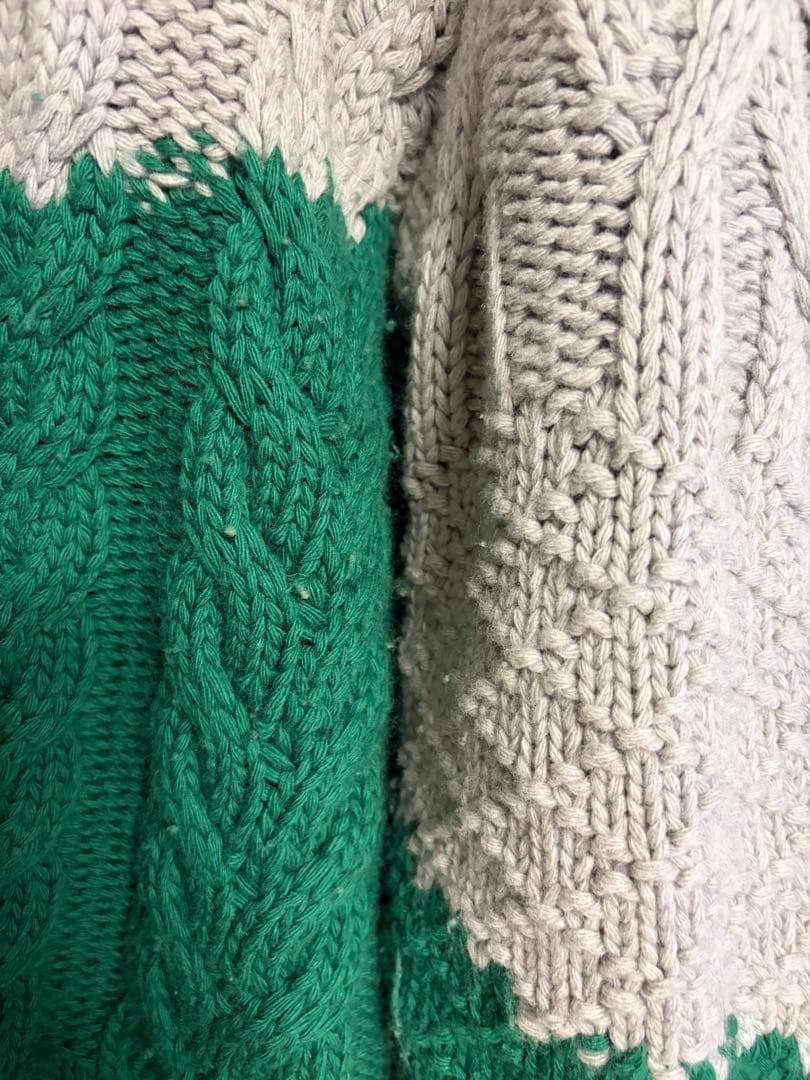 ロエベ ケーブル編み ニットセーター