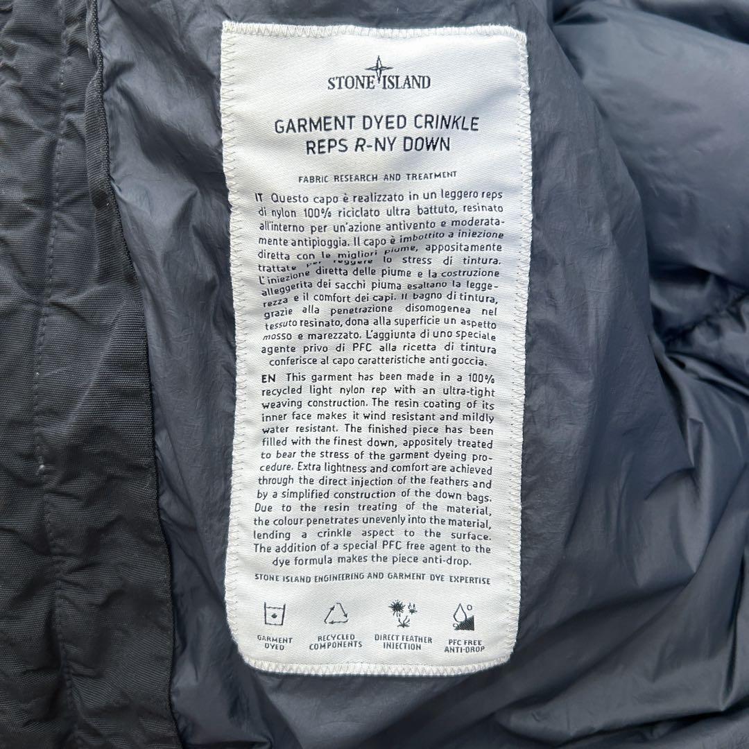 美品✨STONE  ロングダウン S ブラック ダウンコート 黒