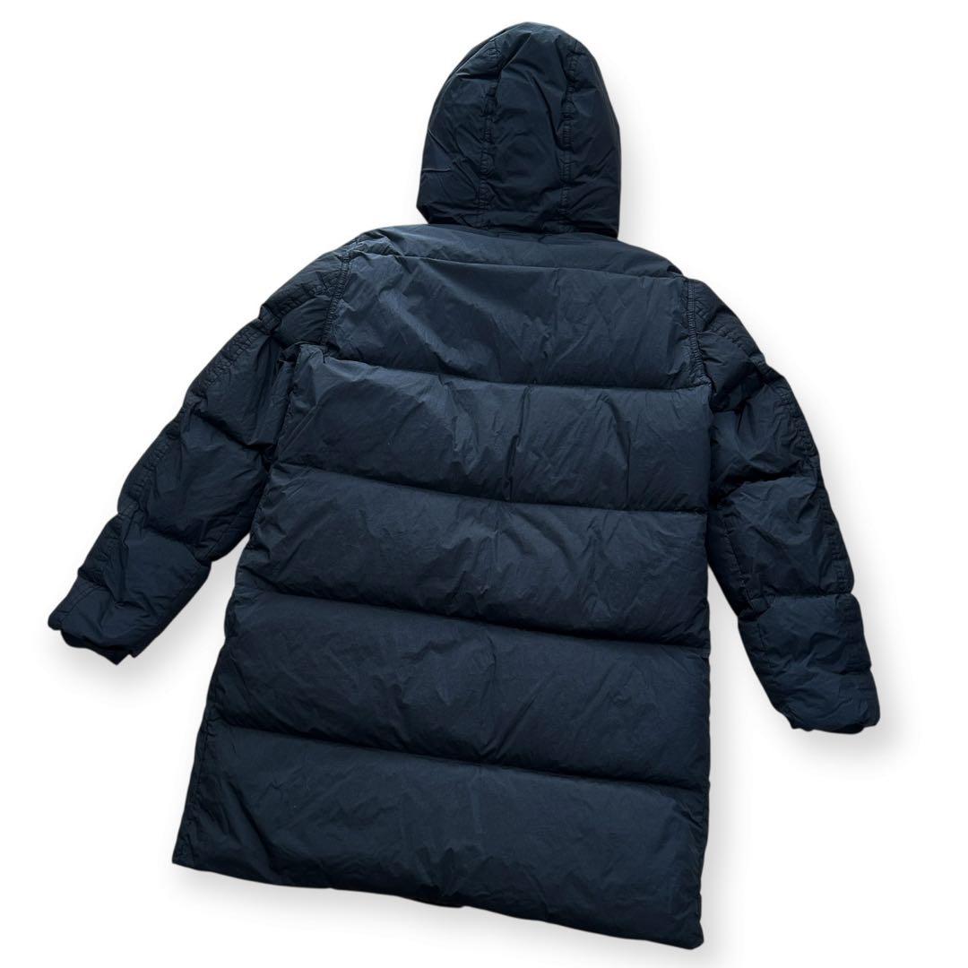 美品✨STONE  ロングダウン S ブラック ダウンコート 黒