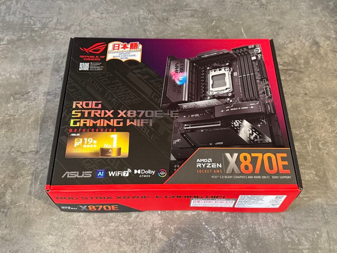 マザーボード Why ASUS ROG STRIX X870E-E GAMING WIF