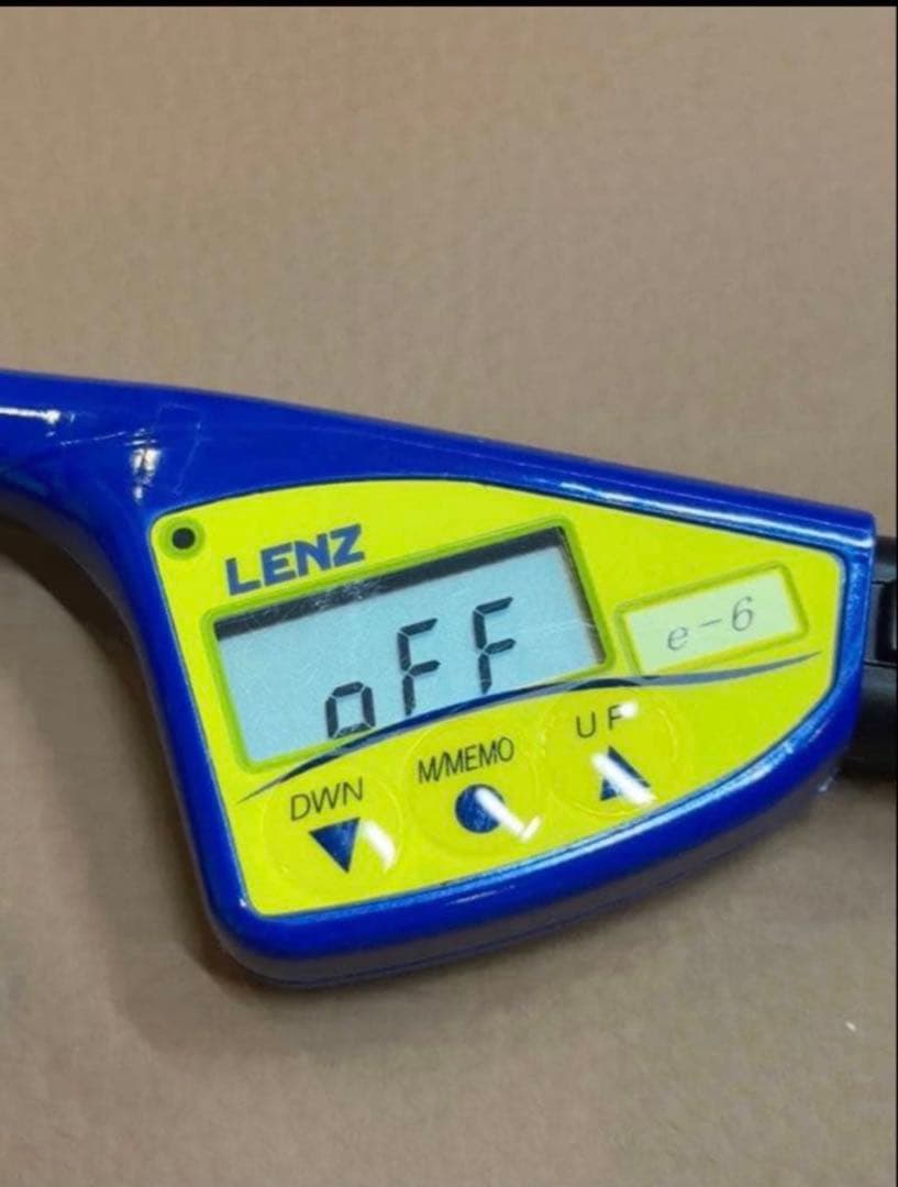 超美品　LENZ e-6レンツアイロン5角6㎜ロッド最新モデル　コード新品未使用