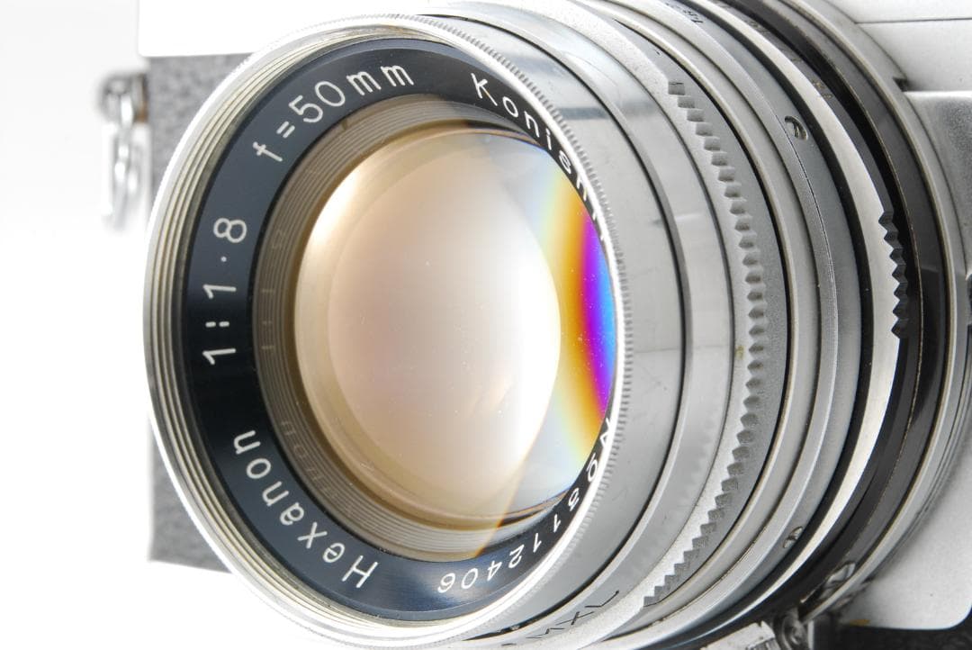 フィルムカメラ Konica IIIA Hexanon 50mm F1.8
