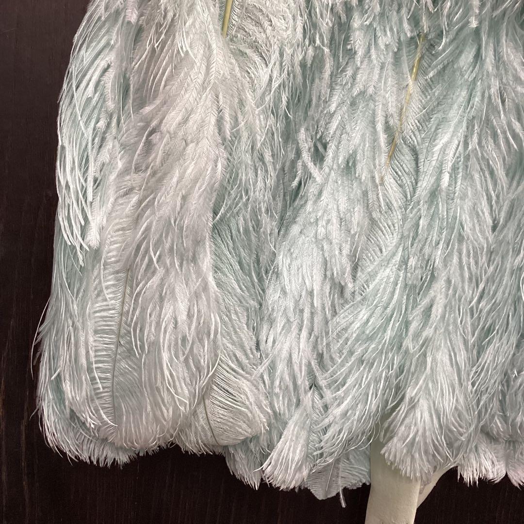 Sassyboo Sretsis ミントブルー オーストリッチ ケープ