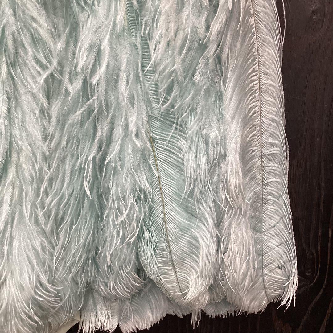 Sassyboo Sretsis ミントブルー オーストリッチ ケープ