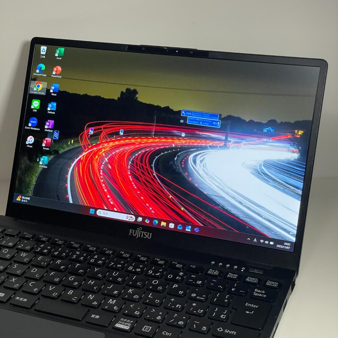 美品 第11世代 LIFEBOOK U9311 office 薄型 win11