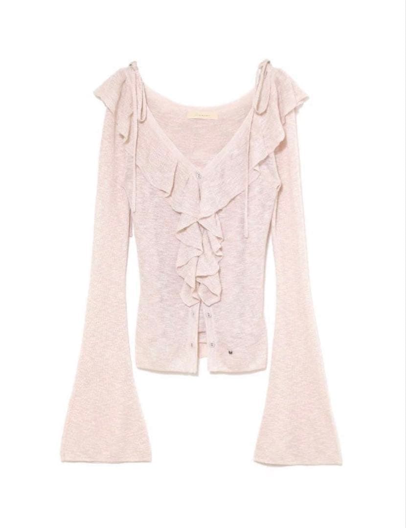 トップス andmary Fiona ruffle tops