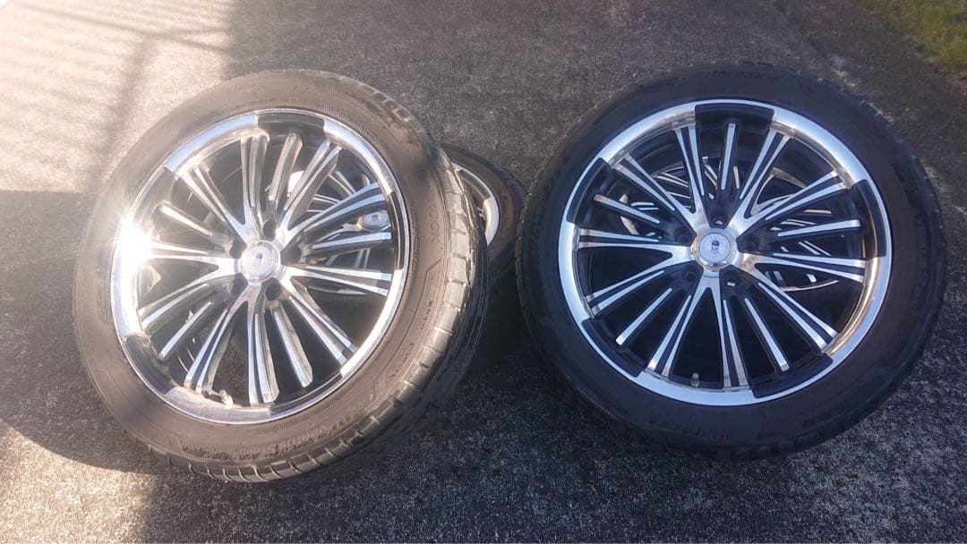 19インチ ホイールタイヤセット 商品引き取りの場合15000円にてご対応可能