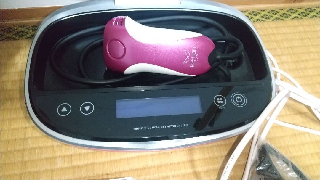 ケノン 脱毛器 フラッシュ式脱毛器 カートリッジ3個