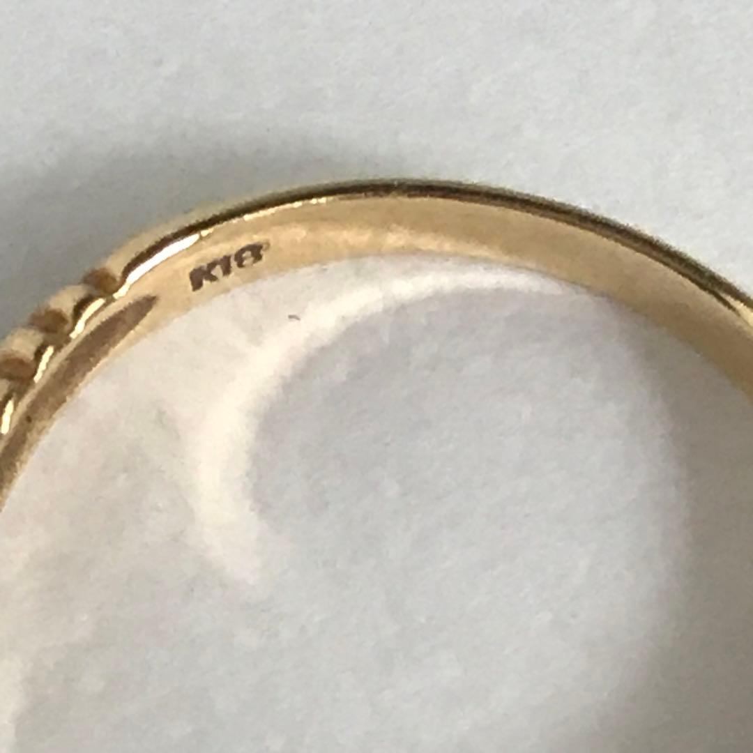 18K ダイヤモンドリング