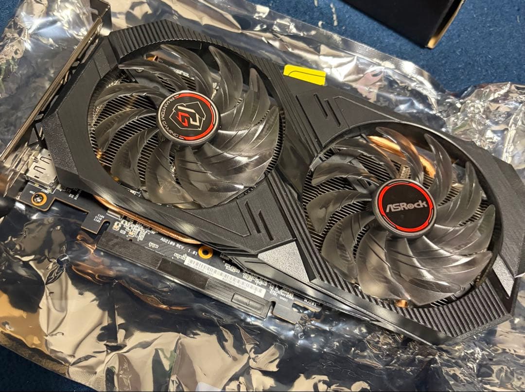 ASRock Radeon RX 6500 XT グラフィックボード 4g