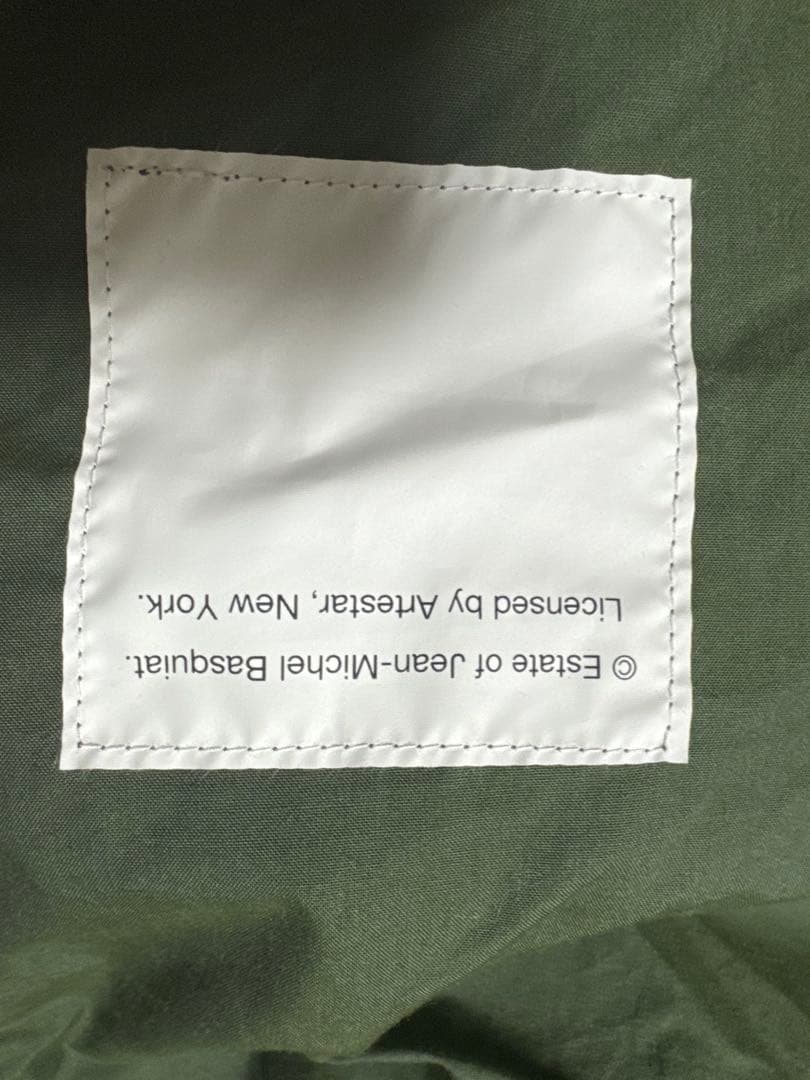 junya watanabe バスキアコラボ　モッズコート