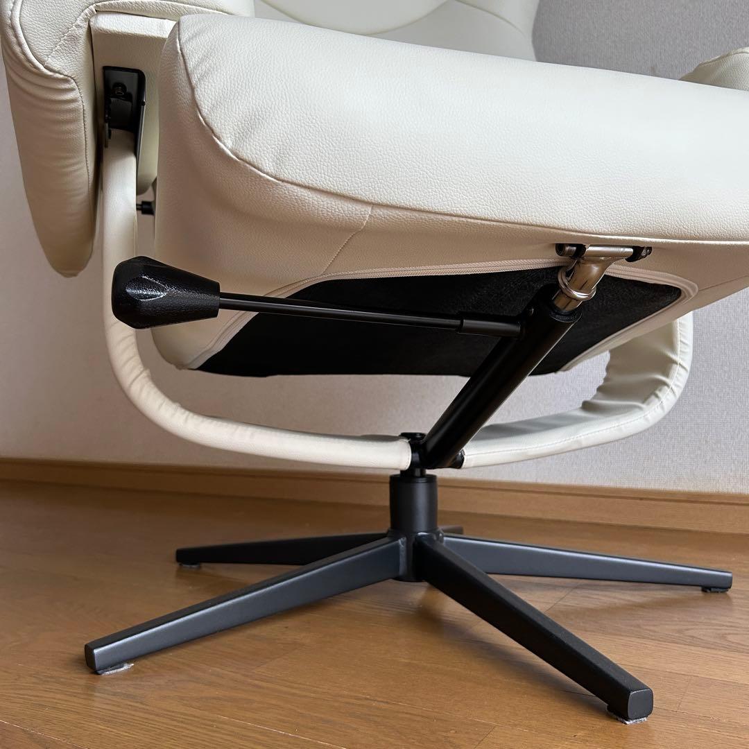 ニトリ　傷・汚れに強い合成皮革 リクライニングパーソナルチェアNシールド