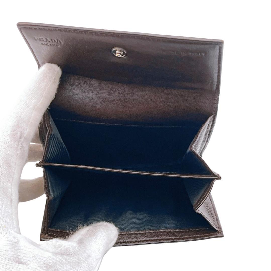 PRADA プラダ パイソン ヘビ革 ケース グレー系 パース