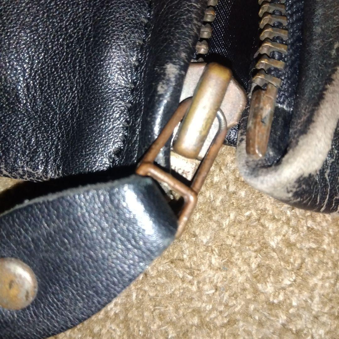 38inch ヴィンテージ ハーレーダビッドソン シングル ライダースジャケット