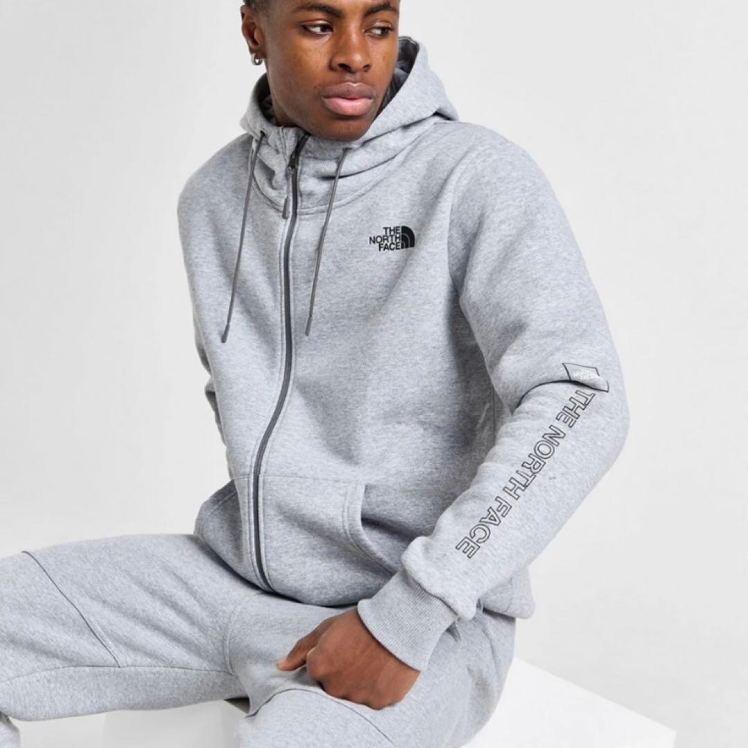 【海外限定】ノースフェイス　フルジップパーカー　日本4L相当 J1204