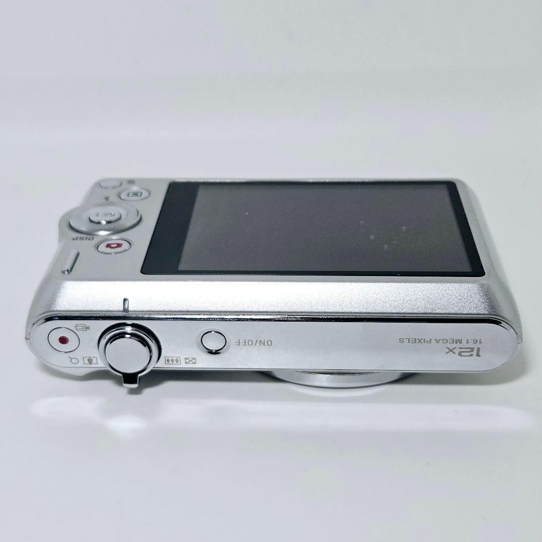 新品バッテリー 準美品 動作品 EXILIM EX-ZS180 シルバー カメラ