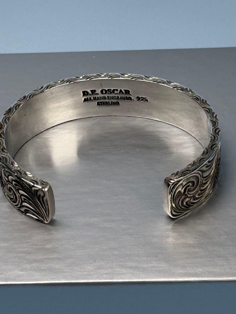 D.E.OSCAR製ハンドグレーブ925シルバー ブレスレット Mサイズ