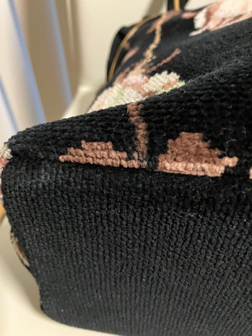 美品フェイラーＦＥILＥRボストン&トートバッグ薔薇柄とハンカチ合計2点