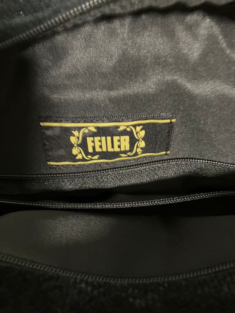 美品フェイラーＦＥILＥRボストン&トートバッグ薔薇柄とハンカチ合計2点