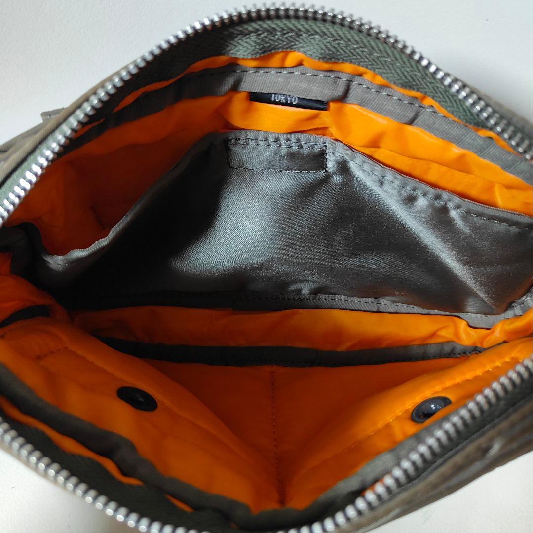 希少　ポーター　タンカー　ショルダーバッグ　シルバーグレー　PORTER