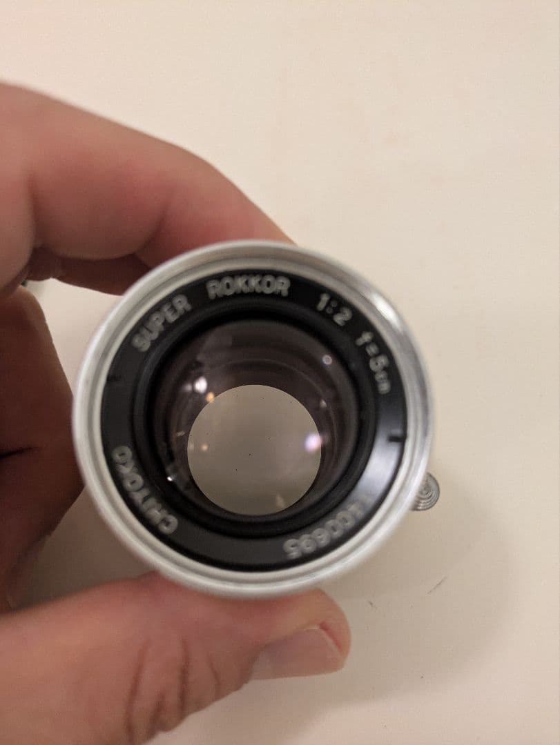 千代田光学 Super Rokkor 5cm f2 ライカL39 ミノルタ