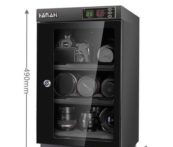 カメラ防湿庫 全自動ドライキャビネット LED照明 HNH-45K