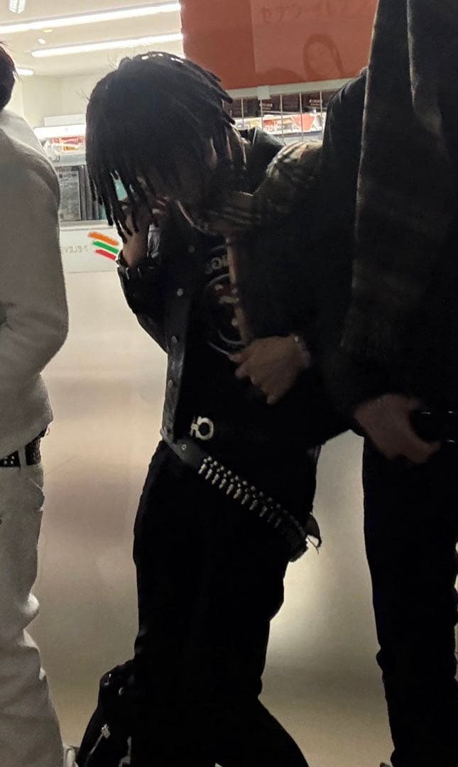 o*x様 ブラックレザージャケット archive swag