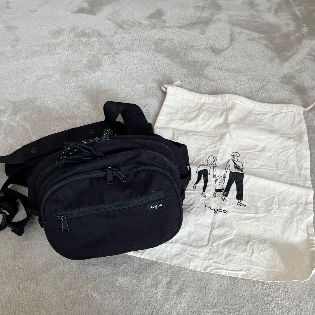 hugoo ヒップシート ブラック