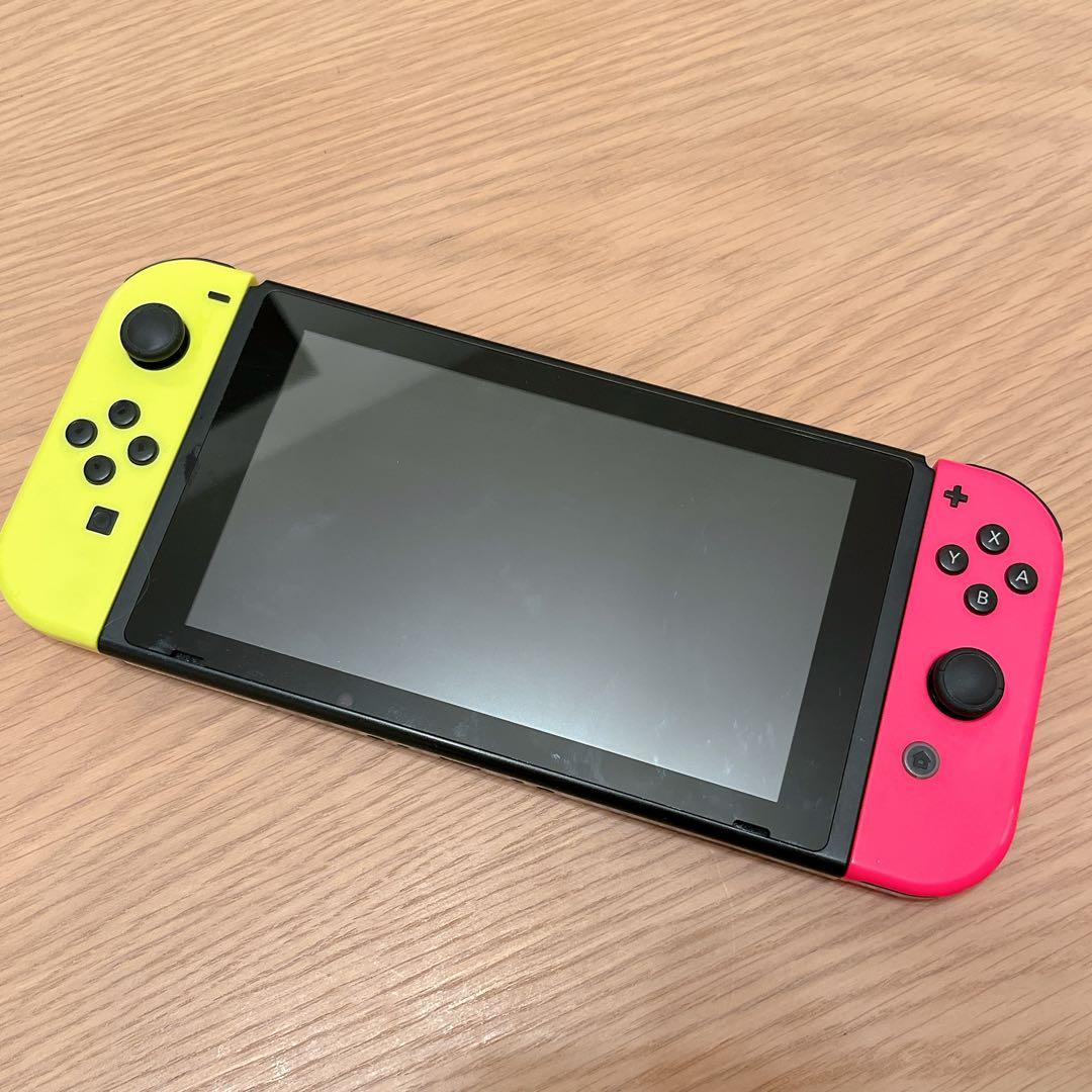 Nintendo Switch 本体 イエロー/ピンク