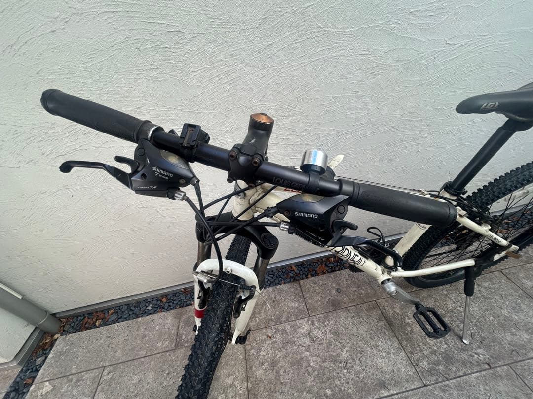 LOUIS GARNEAU マウンテンバイク ホワイト　整備済み⚠️引取りのみ