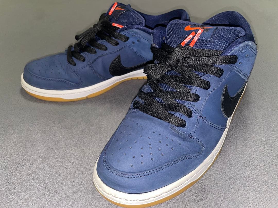 靴 Nike SB Dunk Low \"Obsidian/Black-Brown\"