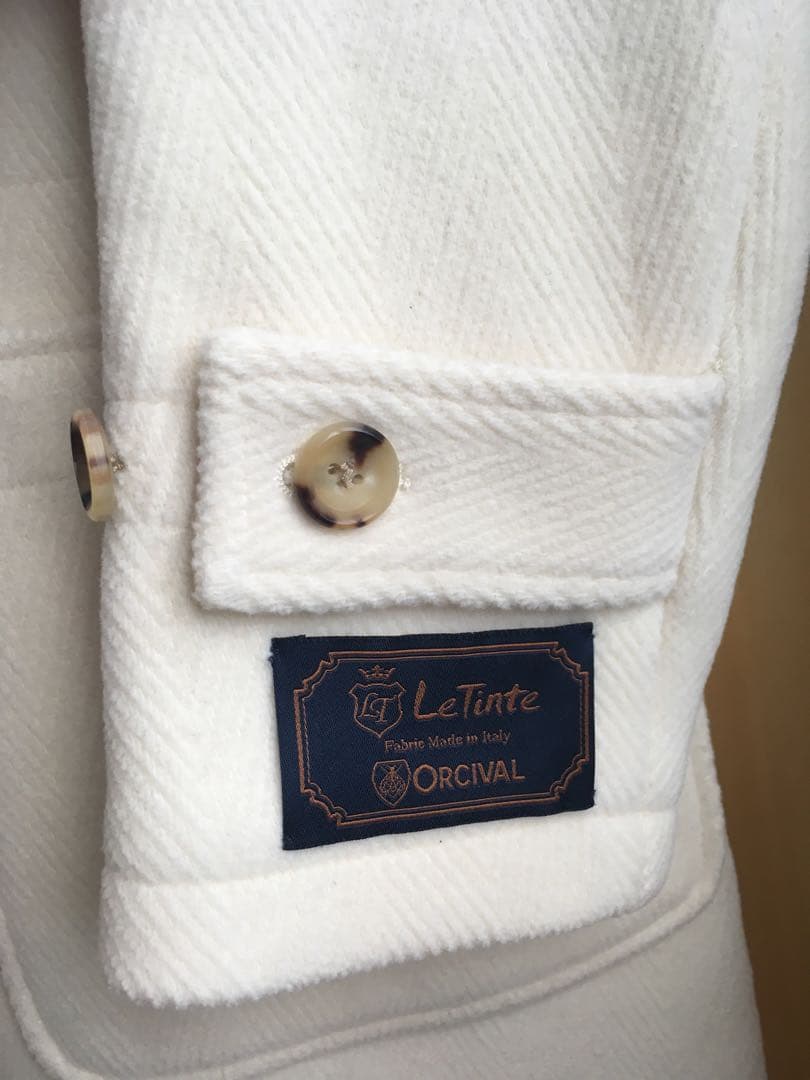 ORCIVAL ダッフルコート　オフホワイト　サイズ0 匿名配送