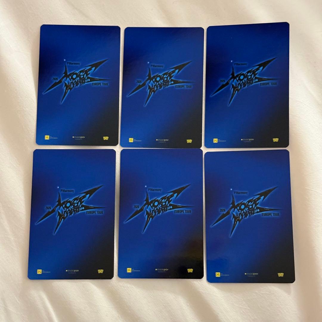 P1Harmony ヨーロッパツアー ミュンヘン トレカ