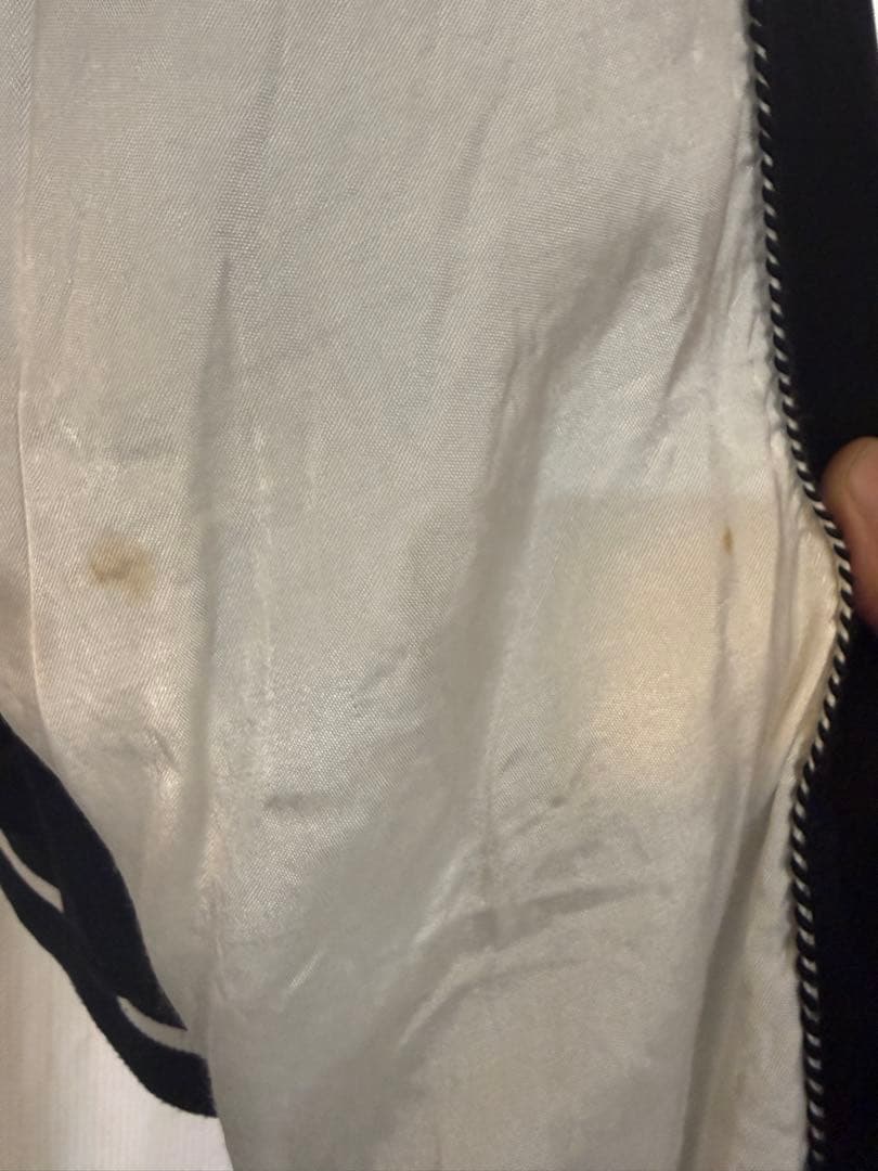 TIGHTBOOTH PRODUCTION タイトブース スカジャン黒/シルバー