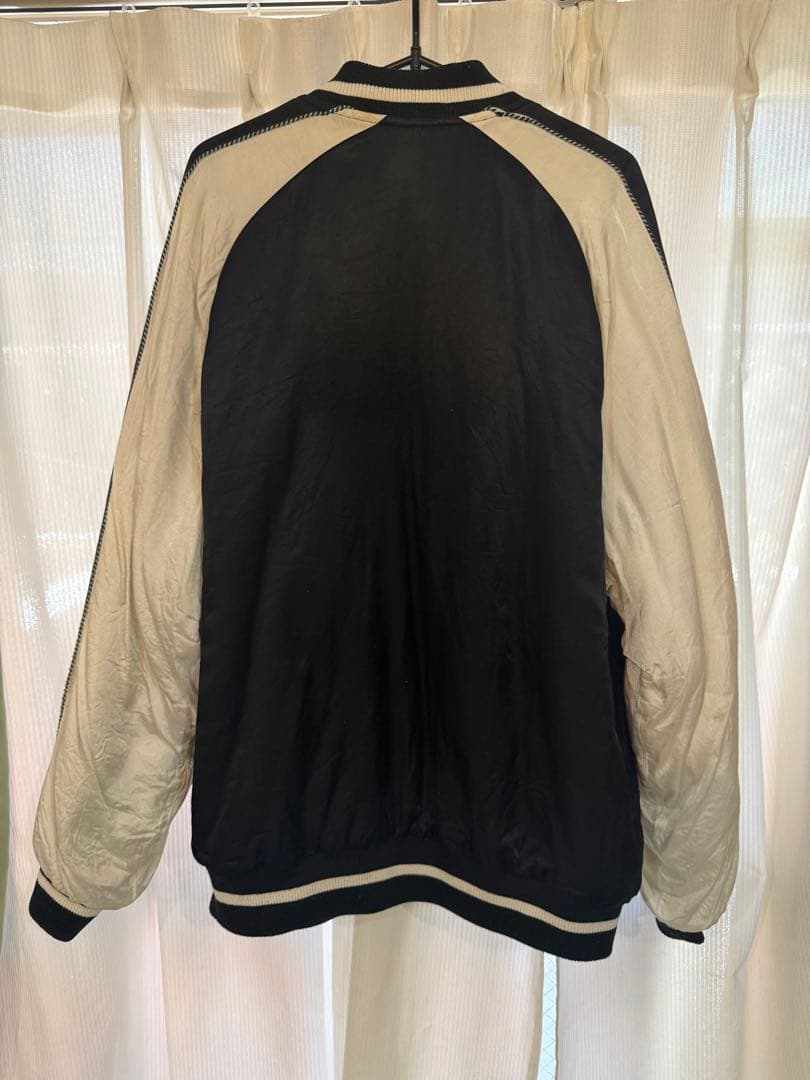 TIGHTBOOTH PRODUCTION タイトブース スカジャン黒/シルバー