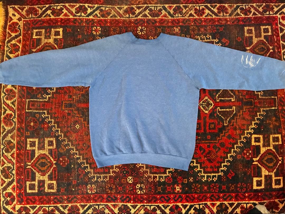 モンスタースウェット ステンシルスウェット フロッキープリント