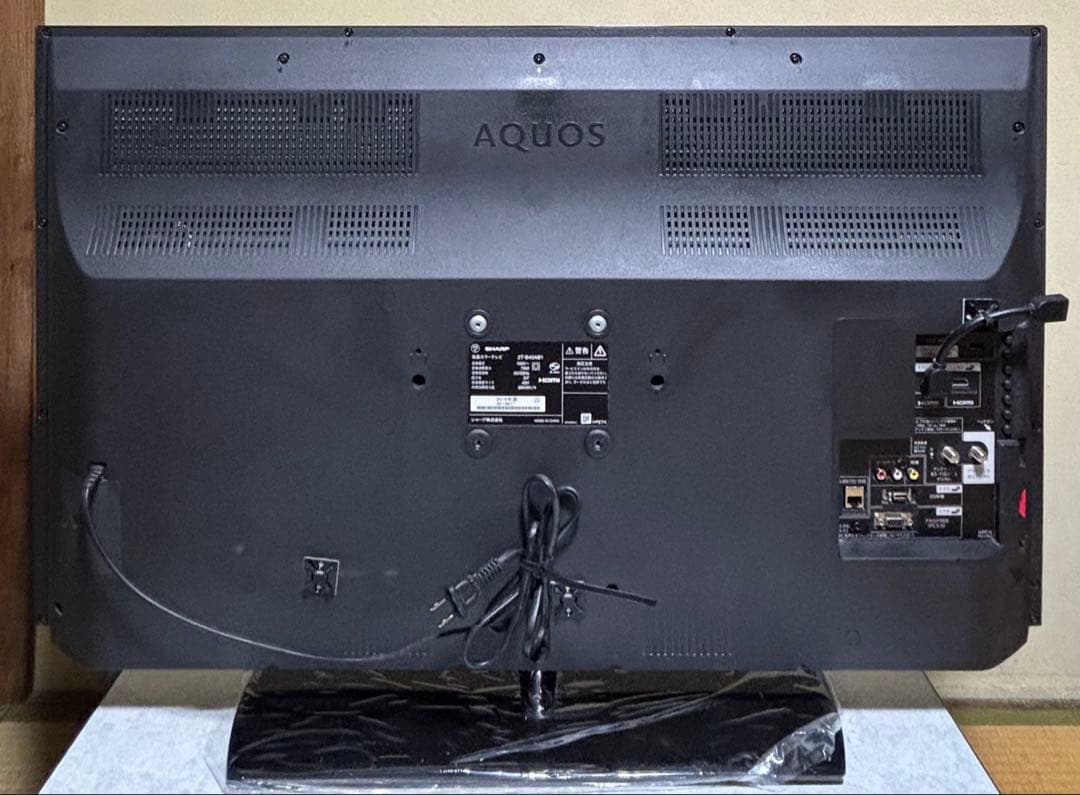 美品！SHARP AQUOS 液晶カラーテレビ40型2T-B40AB1【中古品】