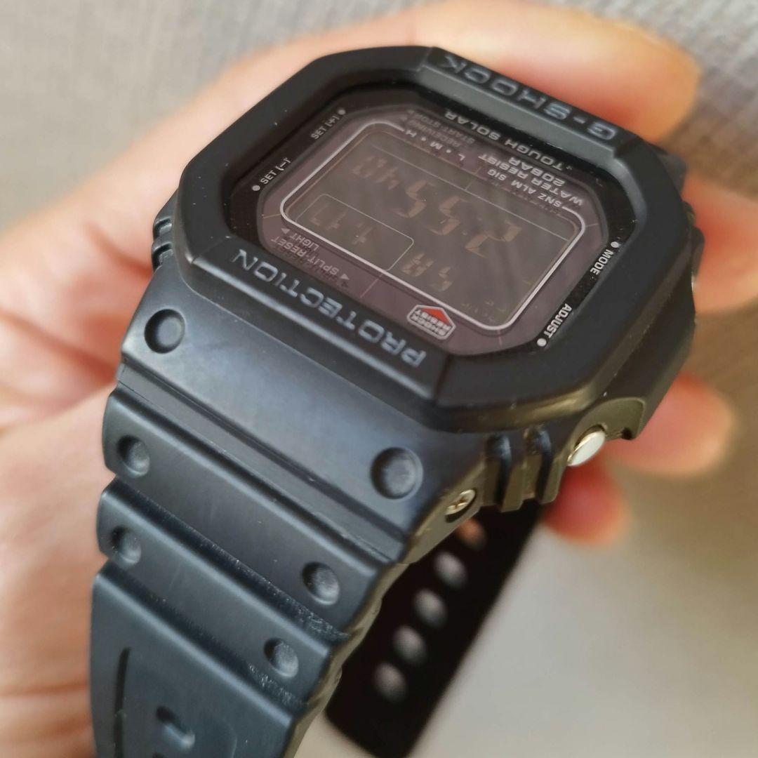 ​【美品】G-SHOCK GW-M5610U 電波ソーラー 定番　ブラック