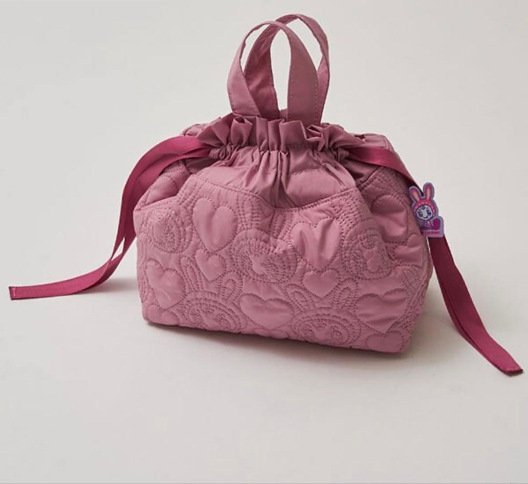 メゾピアノ　ペリエちゃん　ミミフェイス巾着　リボンポーチ　セット