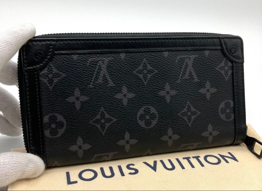 ⭐️ 極美品 ルイ・ヴィトン エクリプス トランク ジッピーウォレット 長財布