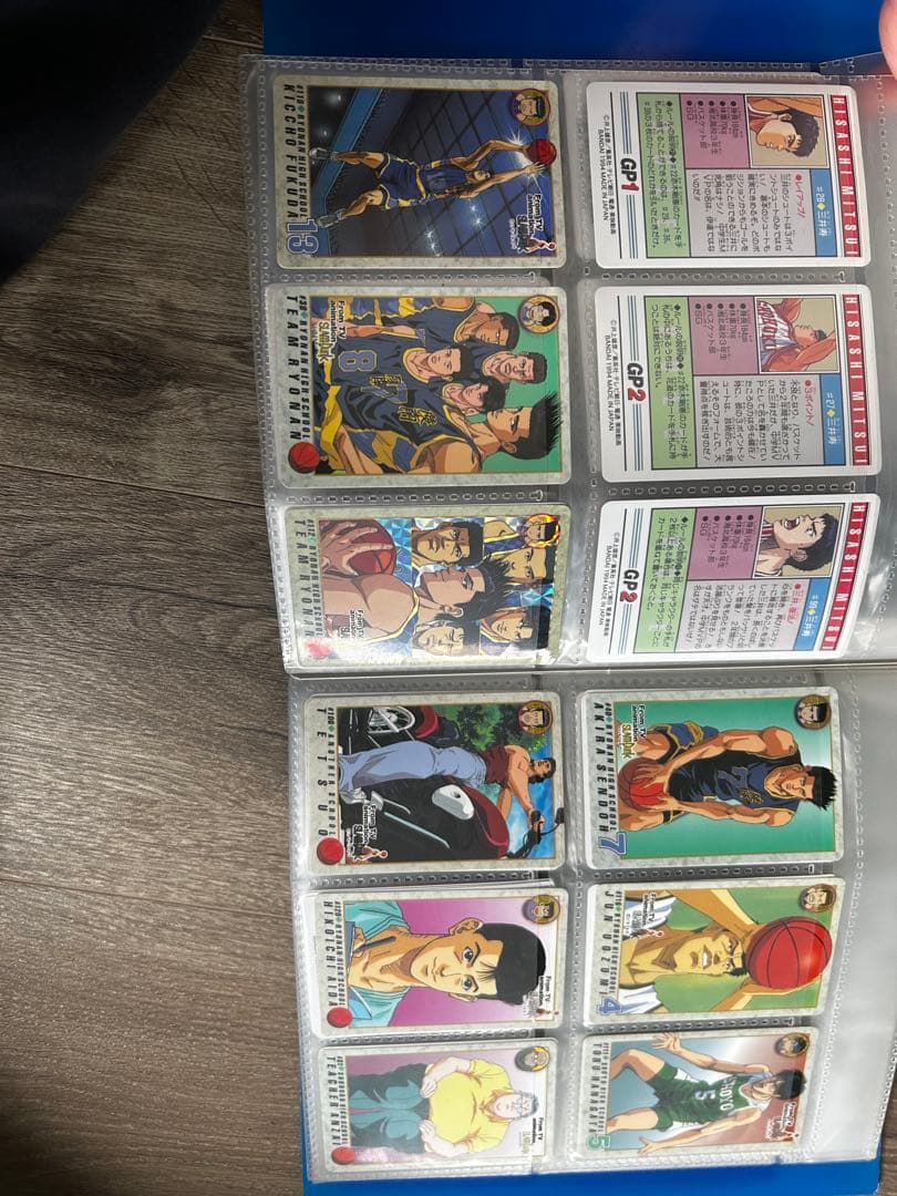 スラムダンク カードまとめ売り ファイル付き