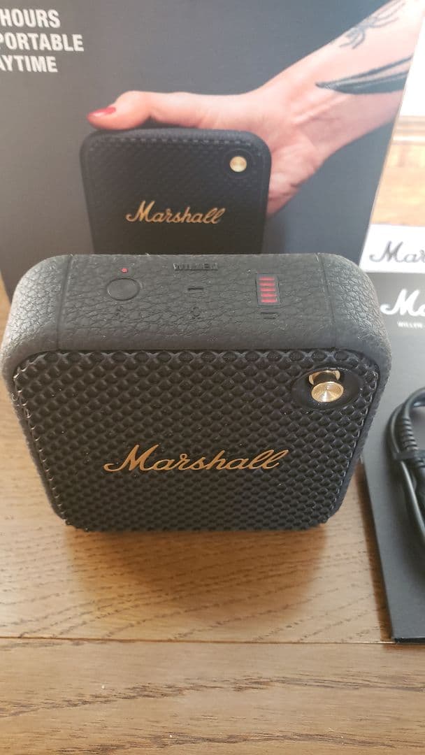 Marshall ワイヤレススピーカー ブラック　WILLEN